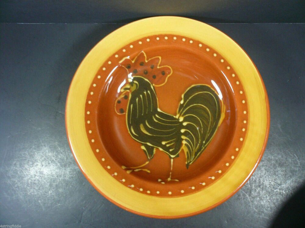 Buon Giorno Zrike 9¼" Rooster Soup Bowl (s) F532 - New - Made in Italy